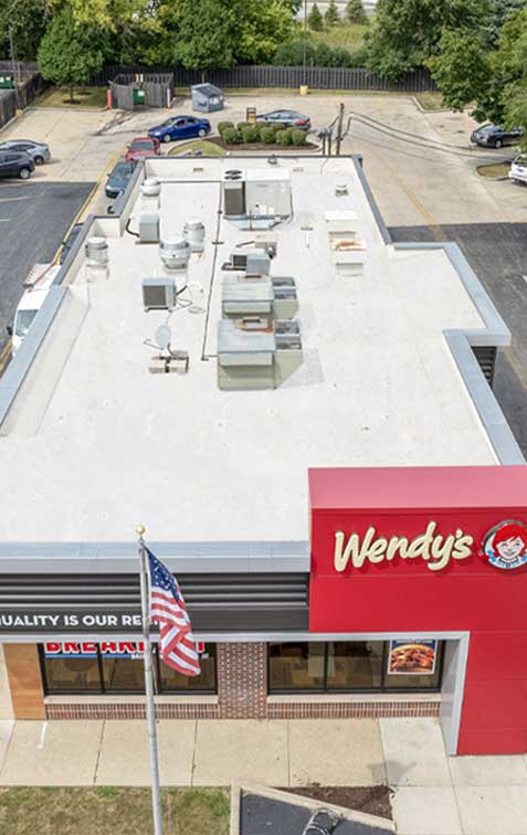 Commercial Roofing - Wendys - Fort Myers